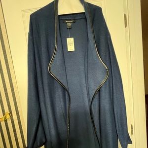New Navy Blue/Blazer trim jacket.